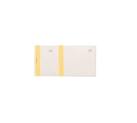 Exacompta 10 Blocs Vendeurs 2 Coupons Jaune 6,6 x 13,5 cm