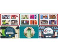 Carnet de 12 timbres 20g - Timbre Poste Autocollant Neuf - Lettre verte - Validité permanente - Timbres Poste France planche - Etiquette autocollante France - Pour colis, enveloppe bulle Noel