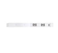 Carnet de 50 tickets vestiaire blancs