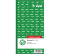 Carnet de bons Sigel - 360 bons à détacher - Autocopiant jaune