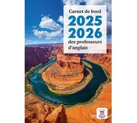 Carnet de bord 2025-26 des professeurs d'anglais - Collectif - Maison Des Langues - broché - Carnet (de voyage, intime, de notes)
