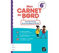 Marie Linossier – Carnet de bord 6e – Carnet de l'élève – Éd. 2023 – Broché