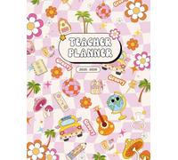 Carnet de Bord / Agenda de l'enseignante 2025-2026 - Zone B - Couleurs: programmation, listes d'élèves, emploi du temps, organisation, semanier, monthy log