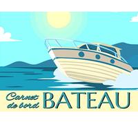 Carnet de bord bateau: Cahier préformaté à remplir pour garder un suivi de vos sorties en mer.