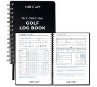 Carnet de Bord de Golf : édition Rigide - Carnet de Notes de Golf à Spirales pour Les statistiques d'entraînement et la journalisation Ronde - Carnet de Bord de Golf avec Pages de Cartes de Score de