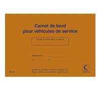 Carnet de bord - ELVE - 64 pages - 150 x 215 mm - Orange - Offset 100 g
