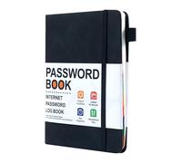 Carnet de bord pour mot de passe, tracker de login, carnet de contacts, carnet de compact, carnet de contacts Web multi-usages avec séparateurs alphabétiques, répertoire téléphonique
