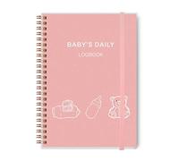 Carnet de bord quotidien pour bébé - Planificateur de soins de bébé A5 pour nouveau-nés, calendrier de suivi de la routine quotidienne du nouveau-né, 152 pages faciles à remplir, suivre et surveiller