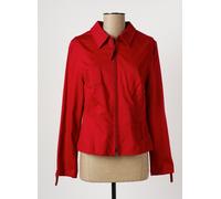 carnet de bord vestes femme de couleur rouge
