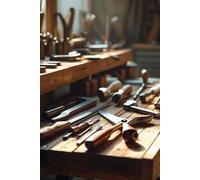 Carnet de Bricolage et outillage: Le carnet parfait pour bricoleurs et artisans, passionnés de bricolage : notes de projets, croquis, mesures et idées DIY pour menuiserie, réparation et créations bois