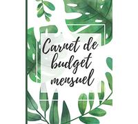 carnet de budget mensuel: carnet de compte|livre de compte familial,personne,entrepreneur et auto entrepreneur|gestion et planificateur de ... budget et gestion des dépenses