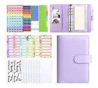 Carnet De Budget Planificateur,Cuir PU 2026 Journal Hebdomadaire Quotidien,Cahier Mensuel et Planificateur de Finances - pour la Gestion des Dépenses et Paiements Maison Bureau Voyage Hommes