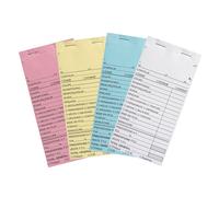 Carnet de caisse avec numéro