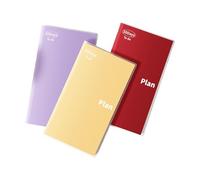 Carnet de calendrier hebdomadaire et mensuel 2026, Full set | Mises en page de planification structurées avec papier recyclable pour une expérience d ' écriture fluide et une