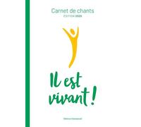 Carnet de chants Il est vivant ! Edition 2025 - Collectif - Emmanuel Eds De L' - broché - Carnet (de voyage, intime, de notes)