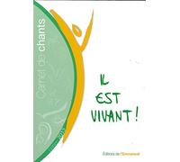 Carnet de chants il est vivant Petit format