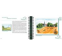Carnet de chemin de Besançon à Compostelle en aquarelle
