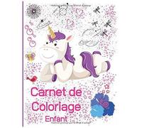 Carnet De Coloriage Enfant: Livre De Coloriage Enfant Tome 2 100 Pages De Cahier De Coloriage À Remplir Avec 50 Dessins À Colorier Et 50 Pages Blanches Pour Dessiner Librement Format 8,5 X 11 Pouc