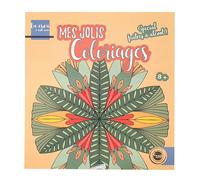 Carnet De Coloriage Mandalas Feutres À Alcool 19 X 20 Cm 16 Pages