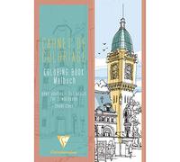 Carnet de coloriage Villes pour adulte - 24 pages - 21 x 29,7 cm G