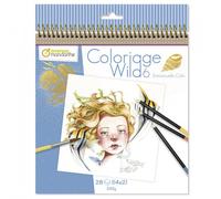Carnet De Coloriage Wild 6 Avenue Mandarine Pages Imprimées