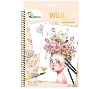 Carnet de coloriage Wild Dream - Rose beige