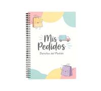 Carnet de commandes - 21 x 14 cm dans le carnet de suivi | Ventes espagnoles, carnet de commande | Magazine de piste d'achat en espagnol pour serveurs de serveurs de serveurs de