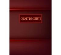 Carnet de Compte: Agenda quotidien avec dépenses | Organisateur de suivi des dettes | Planificateur de budget d'économie d'argent