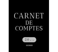 Carnet de Comptes Giorno Di Gloria - Analysez Vos Dépenses, Maîtrisez Votre Budget et Transformez Votre Gestion Financière (Édition NOIR)