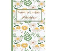 Carnet de Contacts Alphabétique: Carnet d’adresses Alphabétique petit format | Répertoire Téléphonique de Contacts | carnet de contact pour ... de contacts de A-Z (15 cm x 22cm) 132 pages