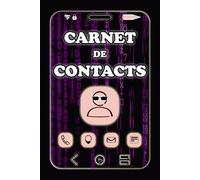 carnet de contacts: Répertoire téléphonique et d'adresse alphabétique