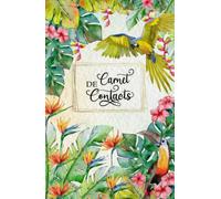 Carnet de Contacts: Spécial Adresses & Téléphones Préremplis pour 440 Contacts - Répertoire téléphonique par Ordre Alphabétique avec Sommaire - A5 - Motif Tropical Jungle - Couverture rigide.