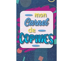 Carnet de copines: meilleures copines, carnet à remplir pour partager avec tes amies. Jusqu'à 5 copines. Tout en couleurs.