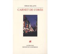 Carnet de Corée