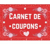 Carnet de coupons vierge: 50 bons vierges à remplir de récompenses - Cadeau personnalisé de fête des mères, d'anniversaire ou Saint Valentin ou ... soeur ... - Jolie carte de vœux alternative.