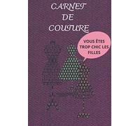 CARNET DE COUTURE: Carnet de couture 20 projets à remplir : Notez les informations utiles| Suivre et Organiser vos créations| tricoter| travaux ... couturier débutant ou confirmé| idée cadeau