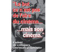 Carnet de critiques cinéma: 150 pages de suivi de films à remplir