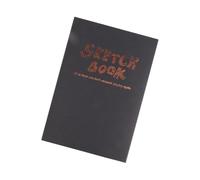 Carnet de croquis à couverture souple 200 feuilles non lignées Bloc de dessin 80 g/m² Carnet de croquis pour dessin Illustrations pour artistes