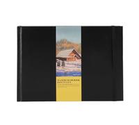 Carnet de croquis à l'aquarelle, 230 g/m², épais, 36 feuilles, carnet de voyage, carnet de voyage, artiste, coton, papier aquarelle, pour peinture artistique, dessin sur supports (21 * 14.8cm)