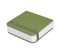 Carnet de Croquis à L'aquarelle, 30 Feuilles, 8x8 Cm, 300 g/m², en Papier Petit Journal D'aquarelle Portable pour Croquis, Peinture, Gribouillage, écriture (GREEN)