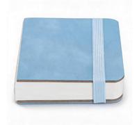 Carnet de Croquis à L'aquarelle, 30 Feuilles, 8x8 Cm, 300 g/m², en Papier Petit Journal D'aquarelle Portable pour Croquis, Peinture, Gribouillage, écriture (BLUE)