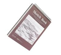 Carnet de croquis à reliure solide - Surfaces lisses - Pour artistes - Utilisation de carnets de croquis - Matériaux conviviaux - Multifonction - Livre d'art