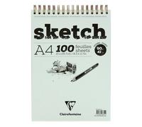 Carnet De Croquis À Spirale Sketch Ivoire 90 G Sur M²