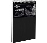 Carnet De Croquis A4 200 G/M² 100 Pages (50 Feuilles) Carnet De Dessin Cahier Dessin À Spirale Peinture Bloc De Croquis Pour Artistes Et Professionnels