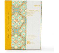 Carnet De Croquis Aquarelle, 100 % Coton Sans Acide, 63,5 Kg/300 G/M², Couverture Rigide, 20 Feuilles, 13,6 X 9,8 Cm