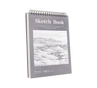 Carnet de croquis artistique, papier lisse, ne coule pas, carnet de dessin, léger, solide, facile à relier, bloc d'art pour artistes, carnet de croquis