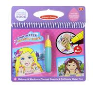 Carnet de croquis avec stylo à eau rechargeable - Bloc de dessin magique pour enfant d'âge préscolaire - Peinture de coloriage de voyage