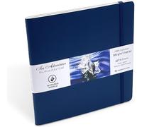 Carnet De Croquis Carré Double Face Aquarelle - Papier Aquarelle - 300 G/M² - 19¿19 Cm - 16 Feuilles - 32 Pages - Cerise
