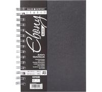 Carnet De Croquis Daler Rowney Ebony - Relié Par Spirale - Couverture Rigide