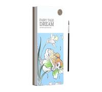 Carnet de croquis de coloriage pour aquarelle, carnet de croquis portable pour la peinture, le dessin, les activités créatives de plein air des
